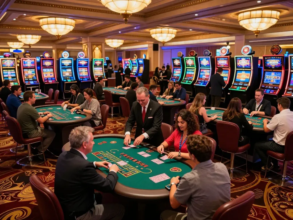 Experience thrilling blackjack action at fly 88 casino with engaged players and vibrant atmosphere.