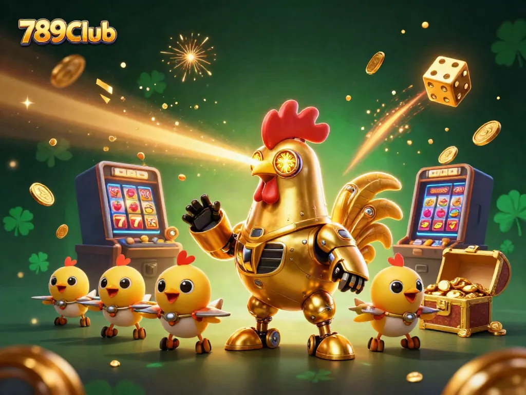 Engage with 789CLub's vibrant 3D casino universe featuring dynamic characters and exciting slot game elements.