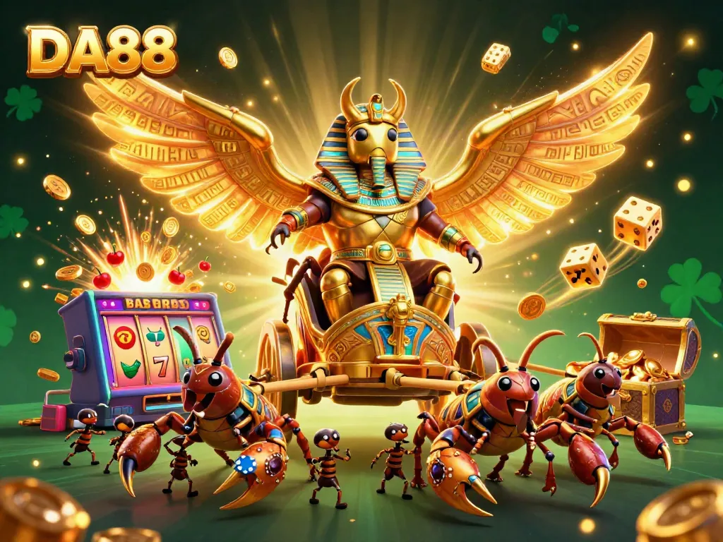 Experience big wins at DA88 with vibrant 3D casino characters and exciting game elements.