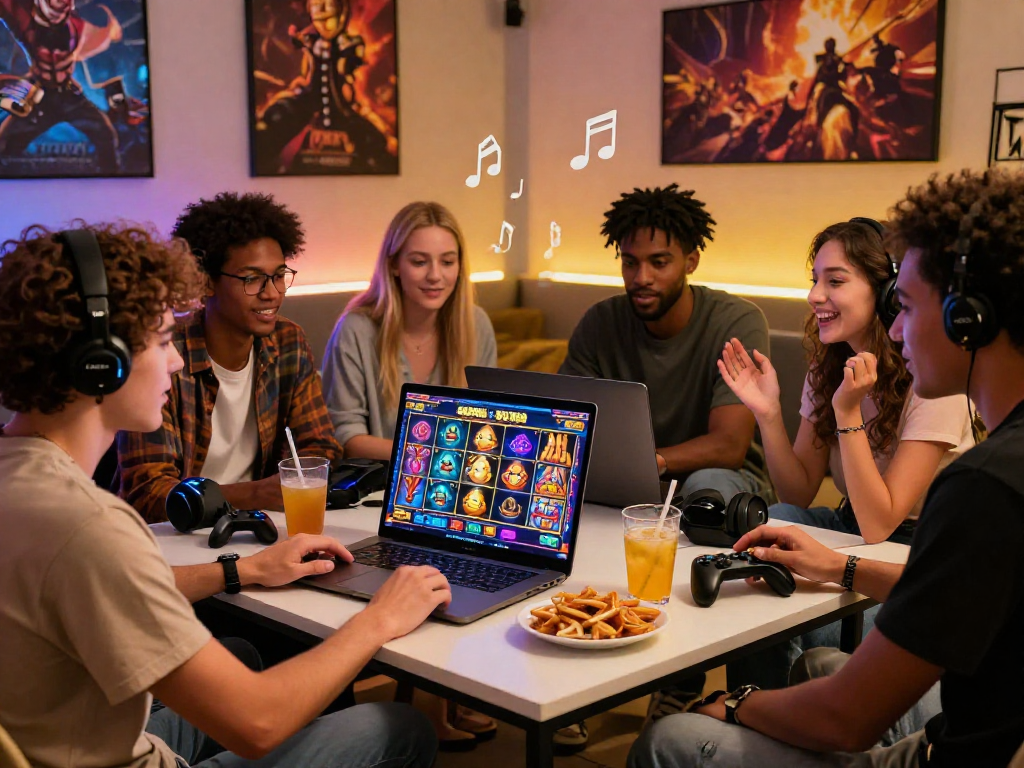 Friends enjoying slot88 apk gaming experience on SUPER88 x SLOT88 platform