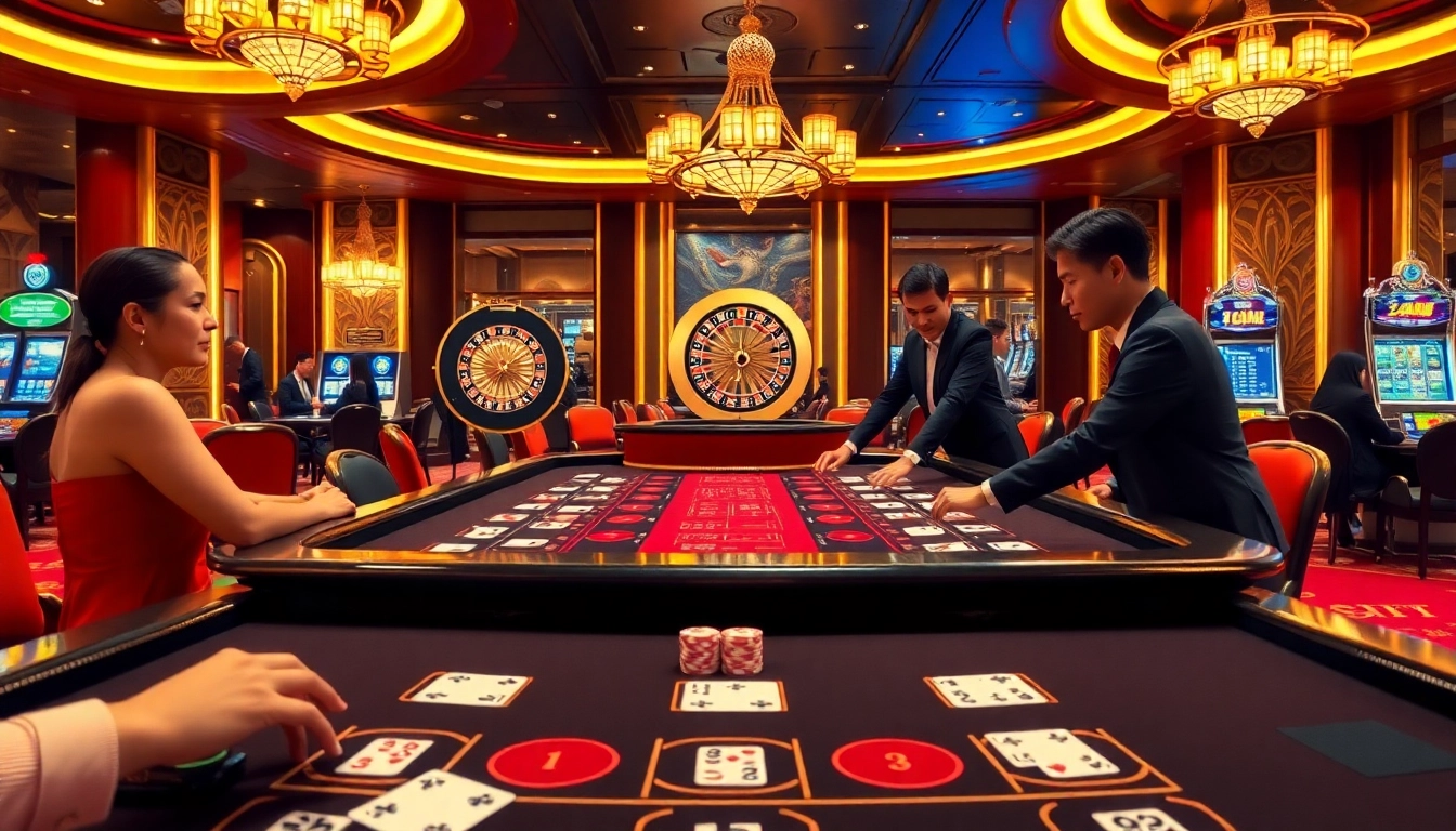 Experience the thrill of Baccarat at XX88, with vibrant tables and exciting gameplay.