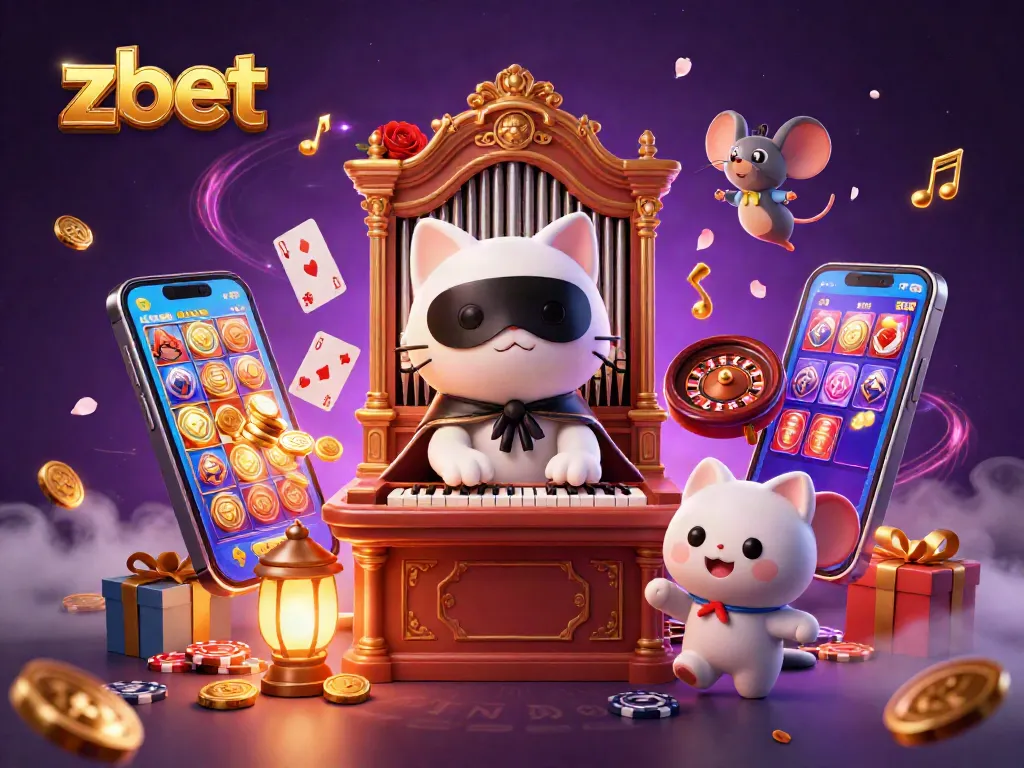 Experience thrilling zbet gaming with vibrant slot games and engaging casino characters!
