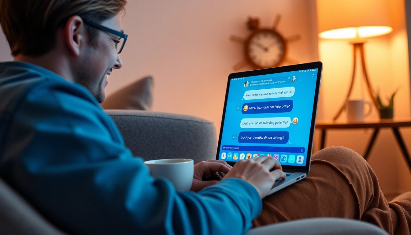 Enjoy engaging free ai sex chat on a smartphone in a cozy atmosphere.
